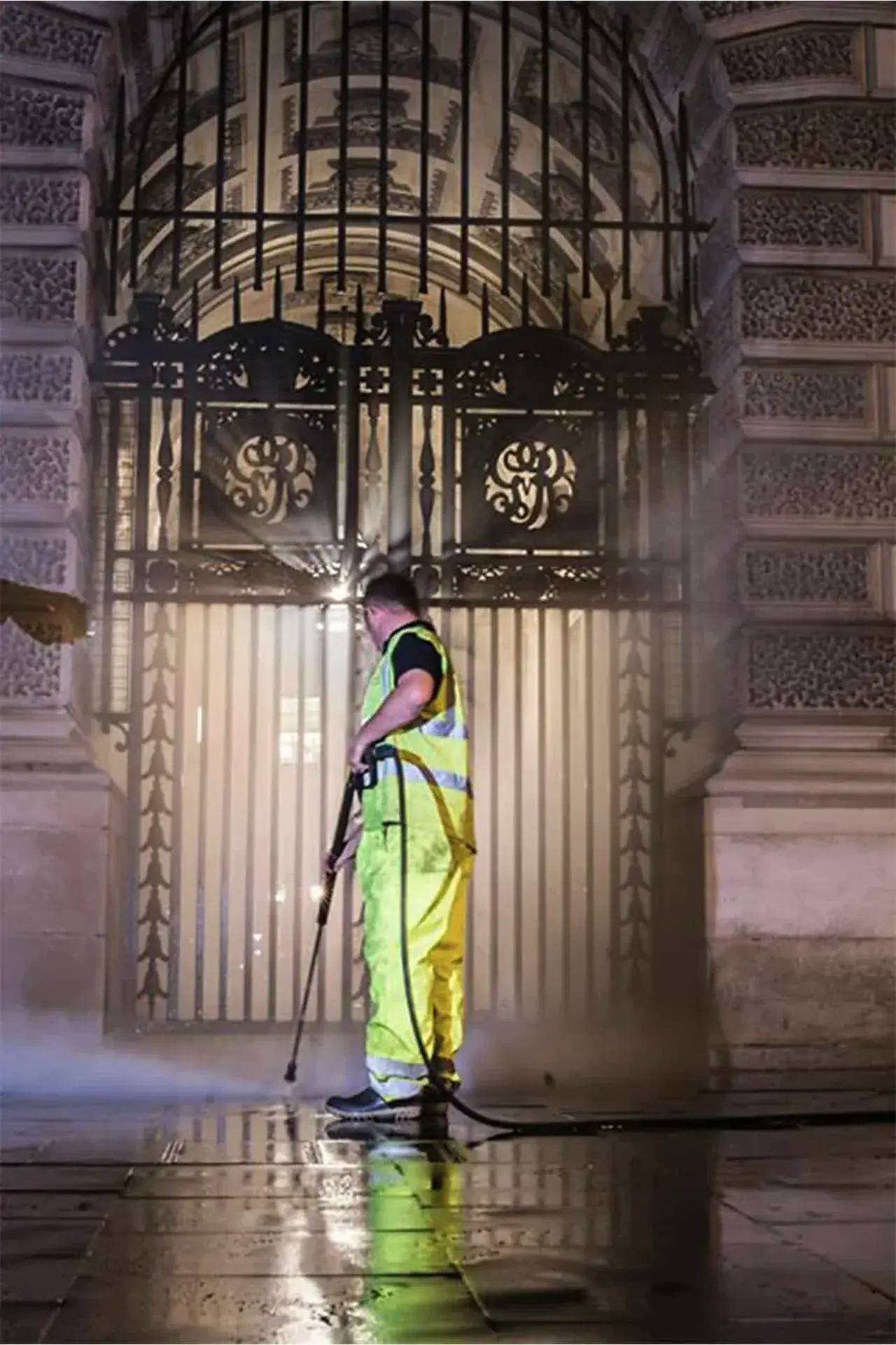 Commercial Pressure Washing by DMC Facilities Management