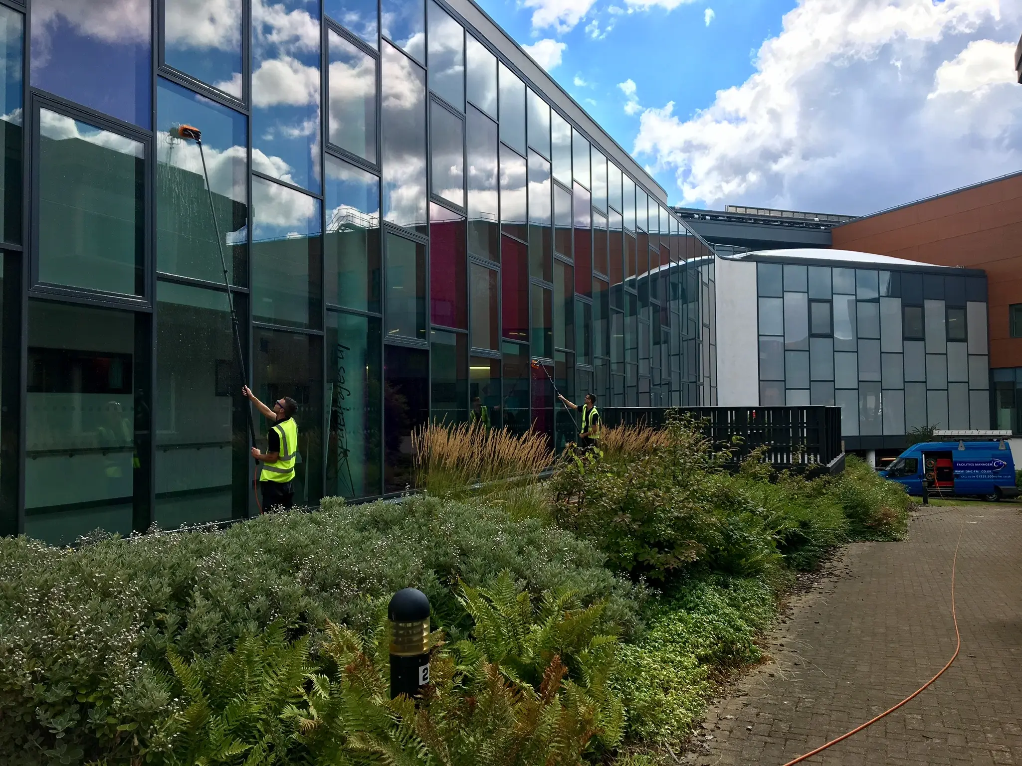 Commercial Window Cleaning by DMC Facilities Management